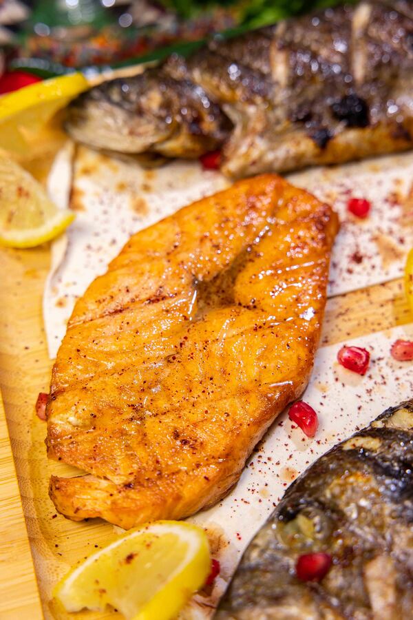 STEAK SOMON (Salmon steak / Стейк из семги)