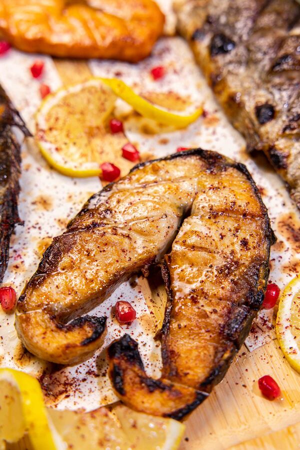 STEAK STURION (Sturgeon steak / Стейк из осетра)